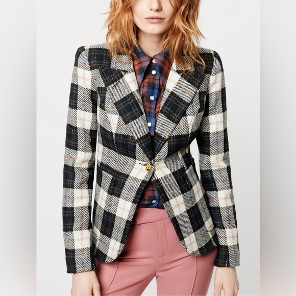 Smythe Jackets & Blazers - Smythe Duchess Blazer in Heritage Plaid